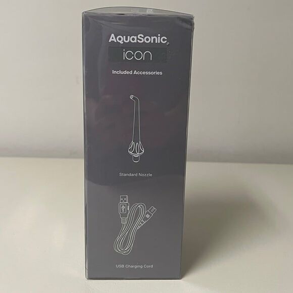 AquaSonic Icon Water Flosser - Grey - Picture 3 of 4